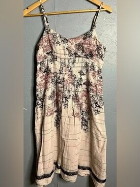 Harkham cotton/silk blend summer dress, size 8
